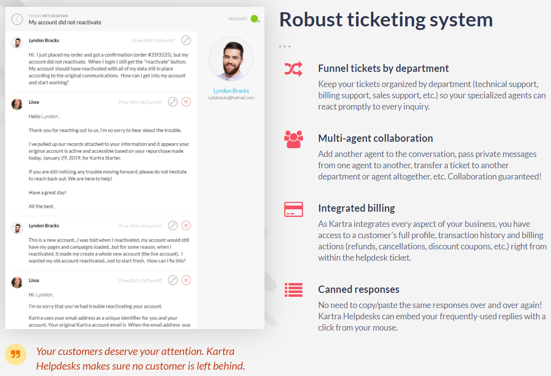 Tools for marketing automation, Kartra