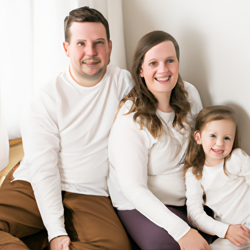 A happy, healthy family enjoying their time in a clean home