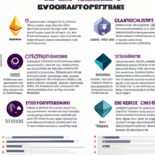 3. An infographic displaying various industries impacted by Ethereum